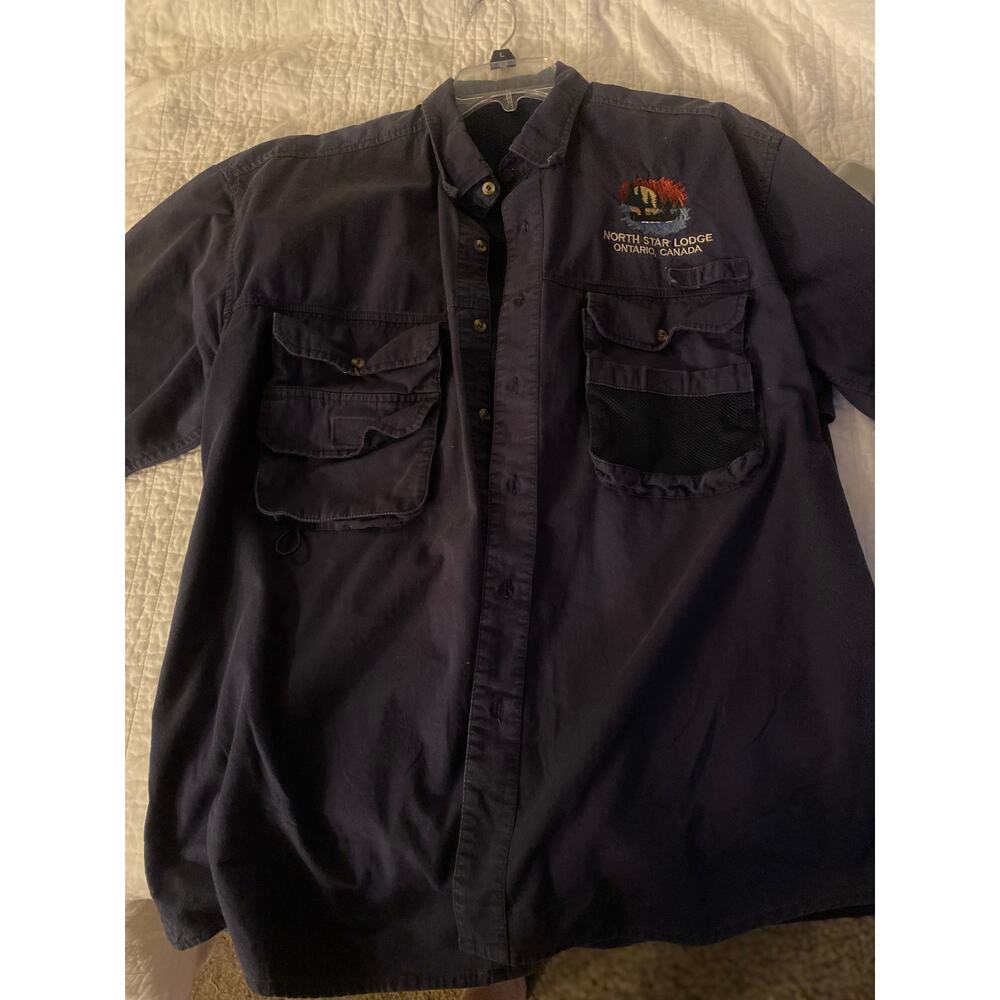 Vintage Northstar Logde fishing shirt XXL
